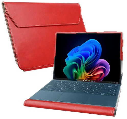 Protective Case for Samsung Galaxy Book3 360 13/Galaxy Book2 360 13 np730qed/Galaxy Chromebook 13 XE930QCA/Galaxy Book Pro 360 13 NP930QDB 13.3,Red