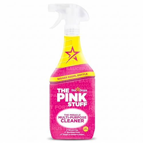 The Pink Stuff Multi Purpose Cleaner 850ml - The Miracle Multi Purpose Cleaner - Tough on Stains, Grease & Grime - All Purpose Stain Remover for Kitchen, Bathroom, Toilet, Window (2)