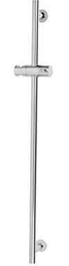 Bristan RRAIL01 C Brass Riser Rail - Fixed Brackets, Chrome