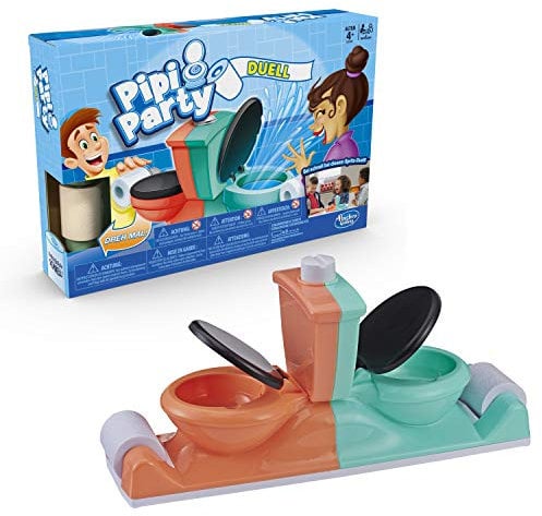 Hasbro Spiele E3257100 PIPI Party Duell, Kinderspiel, Multicolor
