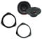 Inex Speaker Upgrade 17 cm Vibe Slick Coaxial Car Door Audio IX-SR-VX-100.1 + SLICK6