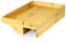 Bamboo Clip - On Bedside Shelf | Ergonomic Space Saver Side Table | Unique Wooden Bed Frame Clamp | M&W