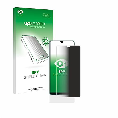 upscreen Anti-Spy Blickschutzfolie für Huawei P30 Made in Germany, Privacy Screen Displayschutz-Folie [Sichtschutz, Blaulichtfilter]