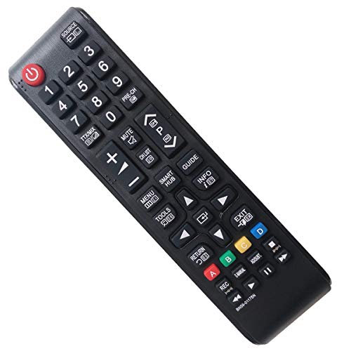 EAESE Reemplazo de mando a distancia para Samsung BN59-01175N y LCD LED Smart TV UE40H6470SSXZG - UE40HU6900SXZG - UA85JU7000W - UA88JS9500W | Compatible con todos los controles remotos de Samsung