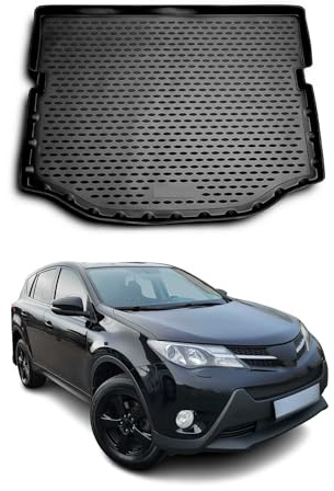 OMAC Kofferraumwanne für Toyota RAV4 Hybrid 2018-2024 TPE | Kofferraummatte, Laderaumwanne, Allwetter, fahrzeugspezifisches Produkt, Antirutsch, 3D-Passform, wasserdicht