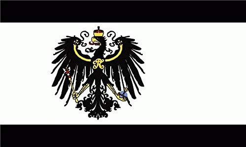 Flagge Preußen Königreich (1892-1918) Preussen Querformat Fahne 90 x 150 cm Fahnen