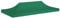 vidaXL Techo de Carpa para Celebraciones Cenador Toldo Cubierta Superior Carpa Plegable Jardín Patio Marquesina Fiesta Verde 6x3 m 270 g/m²