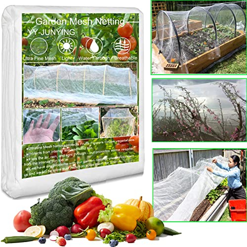 Insect Netting -3x10m garden netting for veg patch fine mesh | Crop Protection, Bird Barrier, For Veg Patch, For Flowers Crops Fruits, Greenhouse
