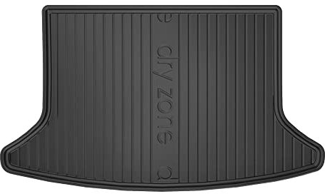 FROGUM DryZone Alfombrilla de Goma cubeta Maletero para Kia Niro I 2016-2022 | Borde Alto | para Todo el año | Tamaño