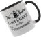 Crealuxe Kaffeetasse - Die besten Lokführer heißen (Wunschname) -Spruchtasse, Bürotasse, bedruckte Keramiktasse, Tasse mit Spruch, Hochwertige Kaffeetasse (Schwarz)