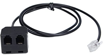 Telephone Training Adapter Y Splitter for RJ9 Headset or Handset Phone Splitter Compatible with Cisco, Yealink, Avaya, Plantronics, Polycom, ShoreTel, NEC, Aastra, Nortel, Mitel and Other IP Phones