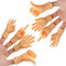 Ezebesta Winzige Hand Fingerpuppen Mini Finger Hände Set Kleine Hände Fingerpuppen Gummi Lustige Minihände Set