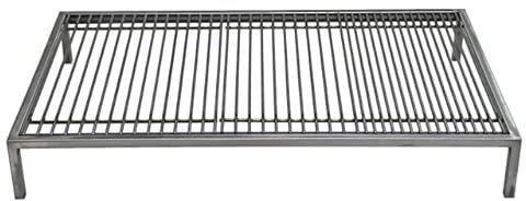 Parrilla Argentina con módulos de hierro extraíbles - Parrilla Argentina - Barbacoa Parrilla Asado (solo parrilla)