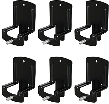 Homdock 6 Stück rutschfeste Matratzendichtungen für Bettgestell/Anti-Rutsch-Trennwand/Matratzengreifer, um die Matratze an Ort und Stelle zu halten/elegantes schwarzes Finish