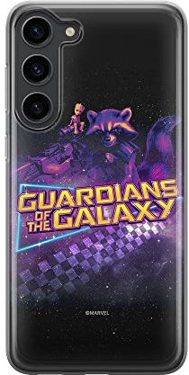 ERT Group Handyhülle für Samsung S23 Original und offiziell Lizenziertes Marvel Muster Guardians of the Galaxy 015 optimal an die Form des Handy angepasst, hülle aus TPU