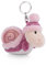 NICI Schlüsselanhänger Schnecke pink SOA 10cm Green