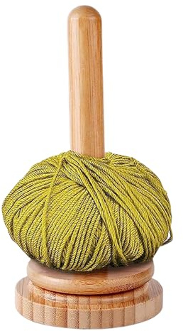 Garnspindelhalter | Wollabwickler Kugelgelagert Als Wollhalter | Garnständerhalter zum Stricken | Drehbarer Häkelstranghalter | Garnhalter Ständer Garnkugelhalter Gleichmäßiges Stricken Und Häkel
