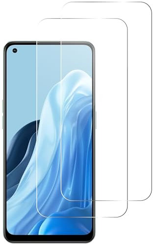 QUITECO Protector pantalla para OPPO Reno 7 4G / Reno 7 5G [2 Piezas] vidrio cristal templado