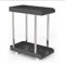 GLigeT Support unité Centrale Support de Tour d'ordinateur de Bureau Mobile avec Rangement, Support de CPU à 2 Niveaux avec 6 roulettes sous Le Bureau for Le Bureau à Domicile Support Tour pc