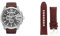 Fossil Men's Mega Chief Watch and Replaceable Strap, Brown Leather, Set