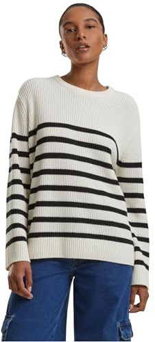 Urban Classics Damen Ladies Rib Striped Sweater