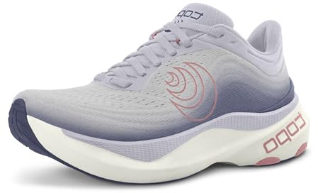 Topo Athletic Damen Leichte Bequeme 5 mm Drop Aura Straßenlaufschuhe, Sportschuhe für Straßenlauf, Violett/fliederfarben, 40 EU