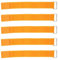 3-beinige Rennbänder, leuchtende Farben, elastisches Band, Partyzubehör für Geburtstag, Staffellauf, Spiel, Karneval, Feldtag, Hinterhof, drinnen und draußen, Teambuilding-Spiel, (Orange)