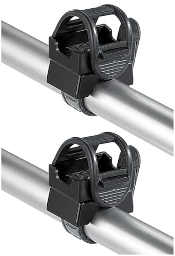 Lunartec 2er-Set Universal-Halterungen für Taschenlampen