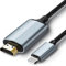 Câble HDMI pour téléphone, convertisseur HDMI C-able, câble téléphone/pad vers TV compatible avec les appareils 14/12/11, X, 8, 7, 6, 5 et i-Pad, haute définition 1080p 2 m