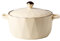 ASZHQUXIUAS Teglie Rotonde in Porcellana e Ceramica con Coperchio - Teglie da Forno con Manici, Versatili teglie da Cucina