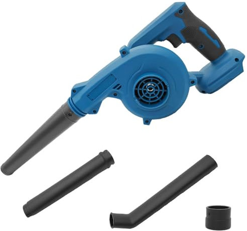 Cordless Leaf Blower, 120 MPH Battery Powered Leaf Blower, Compatible with Makita 18V Battery, Mulit-Speed Mode Handheld Leaf Blowers for Patio Cleaning, Lawn Care, Blowing Leaves & Dust, no battery