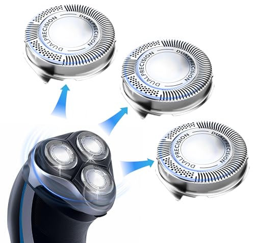 HQ8 Ersatzköpfe Kompatibel mit Philips HQ8 Klingen, ComfortCut Klingen, für Aquatec Rasierern AT810 AT811 AT880 PT710 PT720 PT730 HQ6090 HQ8160