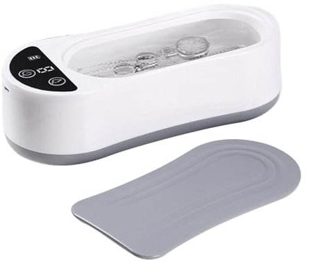 Qkbuza Ultraschallreiniger | Sonnenbrillen Reinigungsgerät - Wiederaufladbares Elektrisches Präzisionsreinigungsgerät Für Besteck, Münzen, Schmuck Und Brillen