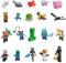 20PC Cake Toppers Figures Set Cake Decorations Cupcake Toppers Party Supplies Characters Action Figures for Kids Gift
