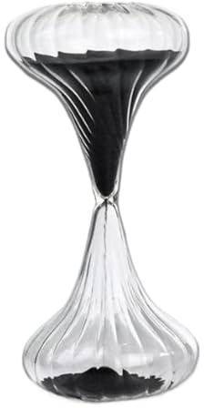 Sablier Minuterie for la décoration du bureau à domicile multicolore(Black)