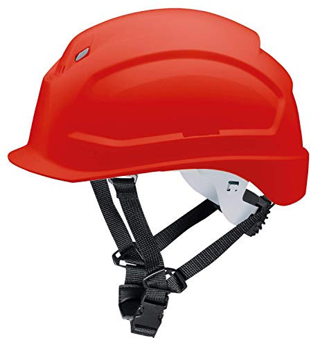 Uvex pheos S-KR 9772335 Schutzhelm für die Baustelle - Bauhelm für Erwachsene - Rot