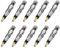LIOOBO 12 Stücke Fahrrad Ventilschaft Presta Stil Reifen Ventileinsatz für Tubeless Rennrad MTB Bike