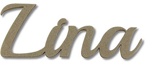 Kreativknoten Filz Namensschriftzug, 5cm Höhe, in tollen Farben perfekt zum Basteln und Dekorieren (Camel/beige)