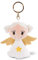 NICI 47063 Porte-clés Ange gardien I’ll protect you 9 cm – Porte clef anges porte bonheur avec étoile – Animal en peluche avec attache pour cordon, trousseau et porte-clés