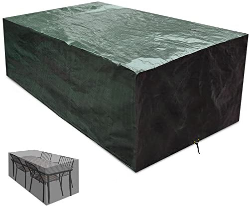 RICHIE Outdoor Furniture Covers - Waterproof Garden Table & Chair Covers 250x200x90cm