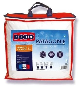 DODO Warme Bettdecke Patagonien Weiß – 220 x 240 cm