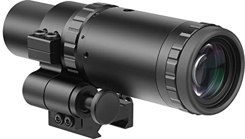 Feyachi M37 1.5X - 5X Scope Magnifier Red Dot Lupe mit Flip to Side Mount Fokus Einstellung