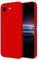 HONLEN Coque pour iPhone 7 / iPhone 8 / iPhone SE 2020 / SE 2022 Protection Étui, (4.7 inches) Liquide TPU Silicone Case Anti Rayures Ultra Mince Souple Cover en Silicone Rouge de Chine
