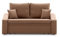 Sofini Sofa Hewlet mit Schlaffunktion! Best Schlafsofa! 2- Sitzer Sofa! Polstermöbel mit stauraum. Schlafsofa mit schlaffunktion und Bettkasten. Kleines Sofa! (MIKRO 48)