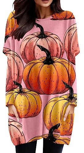 GFPGNDFHG Halloween Kostüm Damen Hoodie Mantel Damen Herbst Damen Kapuzenjacke Coole Hoodies Für Teenager Mädchen Damen Casual Rundhals Halloween Print Raglan Ärmel Langarm Sweatshirt Top Kleidung