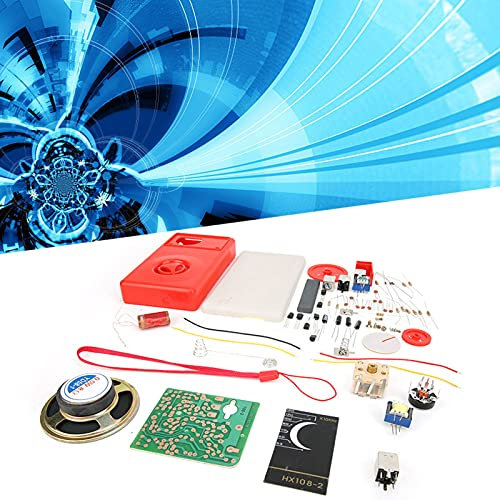 Yctze Radio Kits to Build Radio Building Kits Radio Control Parts Radio Electronic Kit Radio Electronics Kit Radio Soldering Diy Electronic Kits 7 Tube HX108-2 Radio Electronic DIY Kit