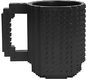 ZPSHYD Set di brocca per acqua in vetro, brocca retrò di grande capacità con bicchiere, brocca d'acqua da comodino, capacità 1,5 l, vetro trasparente nero