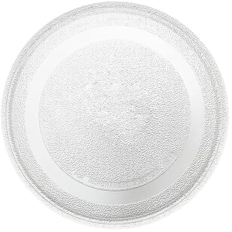 SPARES2GO Universal Microwave Turntable Plate Smooth Flat Glass Dish Tray (11 / 28.4cm / 284mm)