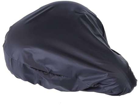QTFYE Fahrradsitz-Regenschutz, elastischer Fahrradsitzbezug für Regen, 28 x 22 cm, wasserdichter Fahrradsattelbezug, Staubschutz, Biker-Sitzkissenbezug für Damen und Herren