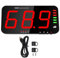 Dezibel-Messgerät, Wand-Schallpegelmesser, 30–130 DB Reichweite, Lärmmessgerät mit Großem Roten LCD-Display und Alarm, Breite Anwendungen für Klassenzimmer, Studio, Zuhause, Fabrik